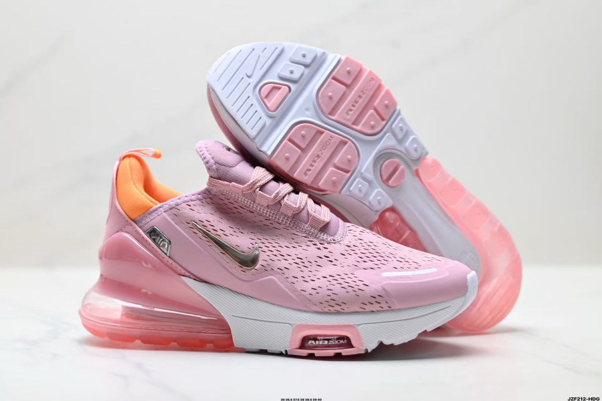 Nike Air Max 270 Pink Air-Cushioned Running Shoes